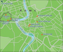  - Rome Port Map
